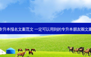 云南省专升本报名文案范文 一定可以用到的专升本朋友圈文案五十条