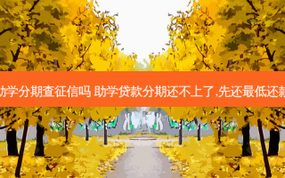 专升本助学 *** 查征信吗 助学 ***  *** 还不上了,先还 *** 低还款可以吗