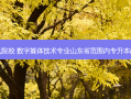 山东专升本二本计算机院校 数字媒体技术专业山东省范围内专升本的公办二本院校有哪些