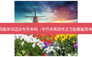 四级单词适合专升本吗（专升本英语作文 *** 模板简单）