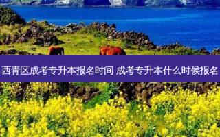 西青区成考专升本报名时间 成考专升本什么时候报名