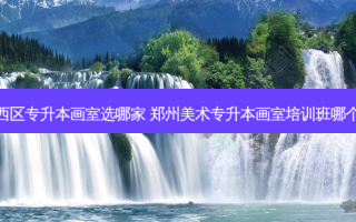 河西区专升本画室选哪家 郑州美术专升本画室培训班哪个好