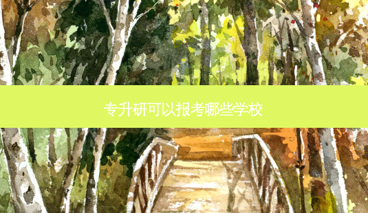 专升研可以报考哪些学校-第1张图片-天智网 专升研可以报考哪些学校-第1张图片-天智网