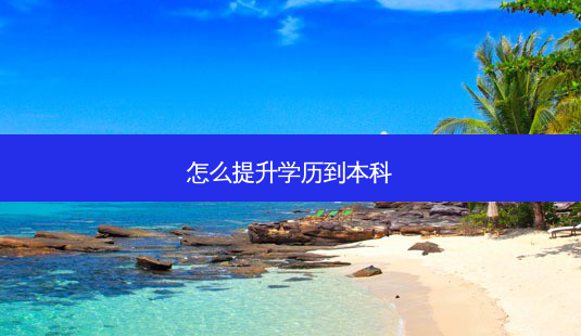 怎么提升学历到本科-第1张图片-天智网 怎么提升学历到本科-第1张图片-天智网