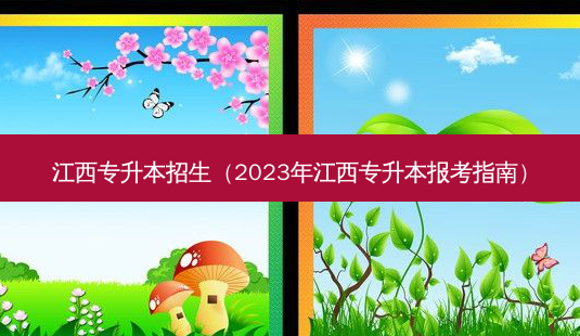 江西专升本招生(2023年江西专升本报考指南)-第1张图片-天智网 江西专升本招生(2023年江西专升本报考指南)-第1张图片-天智网