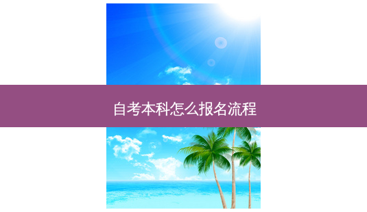 自考本科怎么报名流程-第1张图片-天智网 自考本科怎么报名流程-第1张图片-天智网