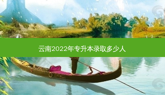 云南2022年专升本录取多少人-第1张图片-汇成专升本网