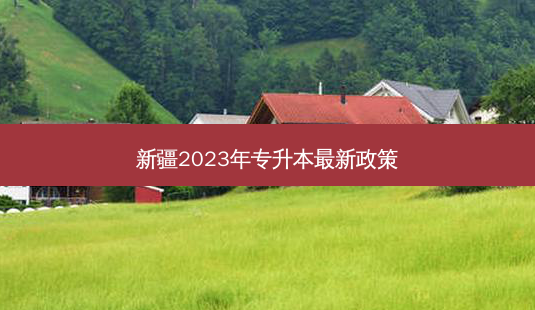 新疆2023年专升本 *** 新政策-第1张图片-天智网 新疆2023年专升本 *** 新政策-第1张图片-天智网