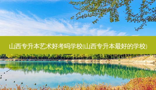 山西专升本艺术好考吗学校(山西专升本 *** 好的学校)-第1张图片-天智网 山西专升本艺术好考吗学校(山西专升本 *** 好的学校)-第1张图片-天智网
