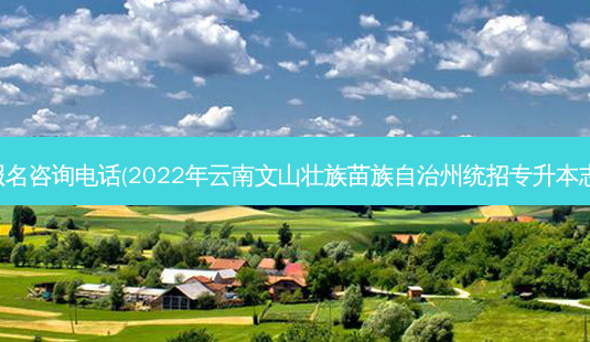 文山专升本报名咨询 *** (2022年云南文山壮族苗族自治州统招专升本志愿填报入口)-第1张图片-天智网 文山专升本报名咨询 *** (2022年云南文山壮族苗族自治州统招专升本志愿填报入口)-第1张图片-天智网