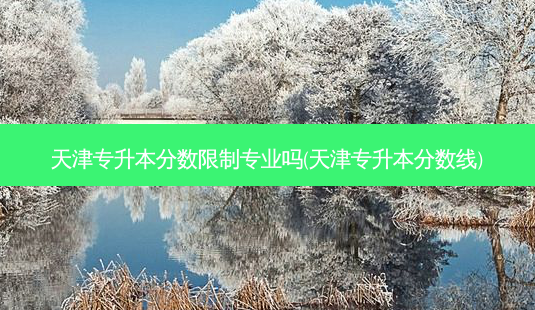 天津专升本分数限制专业吗(天津专升本分数线)-第1张图片-天智网 天津专升本分数限制专业吗(天津专升本分数线)-第1张图片-天智网