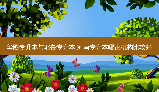 华图专升本与耶鲁专升本 河南专升本哪家机构比较好-第1张图片-天智网 华图专升本与耶鲁专升本 河南专升本哪家机构比较好-第1张图片-天智网