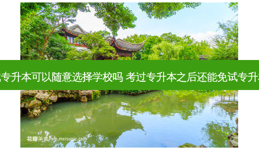 免试专升本可以随意选择学校吗 考过专升本之后还能免试专升本吗-第1张图片-天智网 免试专升本可以随意选择学校吗 考过专升本之后还能免试专升本吗-第1张图片-天智网