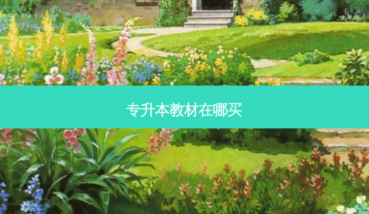 专升本教材在哪买-第1张图片-天智网 专升本教材在哪买-第1张图片-天智网
