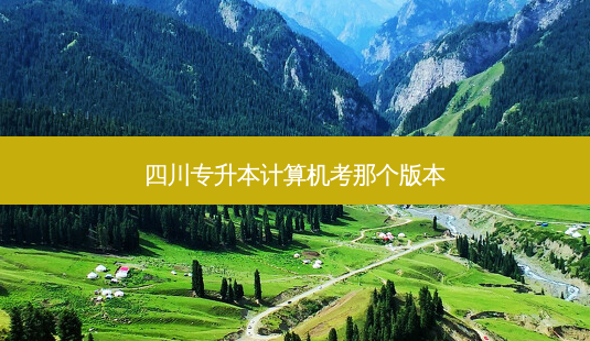 四川专升本计算机考那个版本-第1张图片-天智网 四川专升本计算机考那个版本-第1张图片-天智网