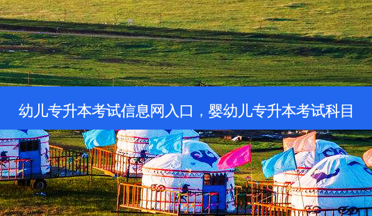 幼儿专升本考试信息网入口,婴幼儿专升本考试科目-第1张图片-天智网 幼儿专升本考试信息网入口,婴幼儿专升本考试科目-第1张图片-天智网