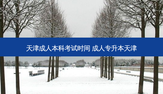 天津成人本科考试时间 成人专升本天津-第1张图片-天智网 天津成人本科考试时间 成人专升本天津-第1张图片-天智网