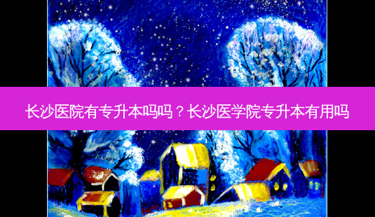 长沙医院有专升本吗吗?长沙医学院专升本有用吗-第1张图片-天智网 长沙医院有专升本吗吗?长沙医学院专升本有用吗-第1张图片-天智网
