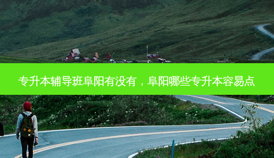 专升本辅导班阜阳有没有，阜阳哪些专升本容易点-第1张图片-汇成专升本网