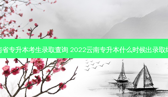 云南省专升本考生录取查询 2022云南专升本什么时候出录取结果-第1张图片-天智网 云南省专升本考生录取查询 2022云南专升本什么时候出录取结果-第1张图片-天智网