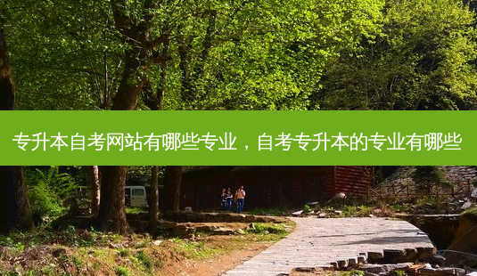 专升本自考网站有哪些专业,自考专升本的专业有哪些-第1张图片-天智网 专升本自考网站有哪些专业,自考专升本的专业有哪些-第1张图片-天智网