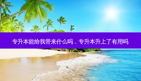 专升本能给我带来什么吗,专升本升上了有用吗-第1张图片-天智网 专升本能给我带来什么吗,专升本升上了有用吗-第1张图片-天智网