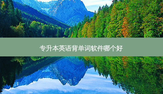 专升本英语背单词软件哪个好-第1张图片-天智网 专升本英语背单词软件哪个好-第1张图片-天智网