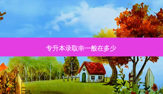 专升本录取率一般在多少-第1张图片-天智网 专升本录取率一般在多少-第1张图片-天智网