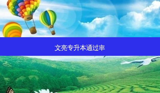 文亮专升本通过率-第1张图片-天智网 文亮专升本通过率-第1张图片-天智网