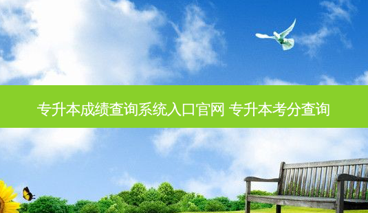 专升本成绩查询系统入口官网 专升本考分查询-第1张图片-天智网 专升本成绩查询系统入口官网 专升本考分查询-第1张图片-天智网