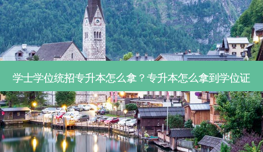 学士学位统招专升本怎么拿?专升本怎么拿到学位证-第1张图片-天智网 学士学位统招专升本怎么拿?专升本怎么拿到学位证-第1张图片-天智网