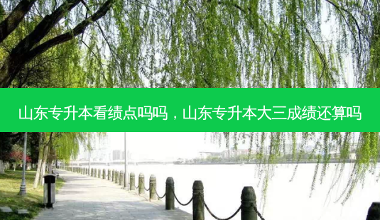 山东专升本看绩点吗吗,山东专升本大三成绩还算吗-第1张图片-天智网 山东专升本看绩点吗吗,山东专升本大三成绩还算吗-第1张图片-天智网