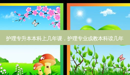 护理专升本本科上几年课,护理专业成教本科读几年-第1张图片-天智网 护理专升本本科上几年课,护理专业成教本科读几年-第1张图片-天智网