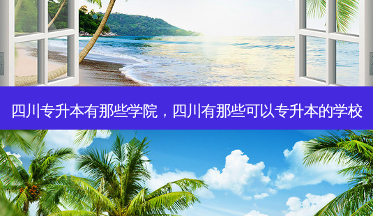 四川专升本有那些学院,四川有那些可以专升本的学校-第1张图片-天智网 四川专升本有那些学院,四川有那些可以专升本的学校-第1张图片-天智网