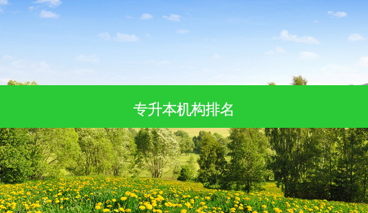专升本机构排名-第1张图片-天智网 专升本机构排名-第1张图片-天智网