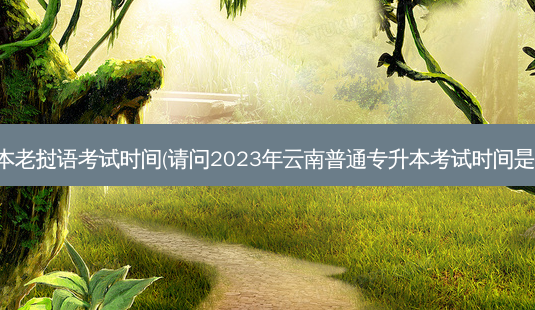 云南专升本老挝语考试时间(请问2023年云南普通专升本考试时间是什么时候)-第1张图片-天智网 云南专升本老挝语考试时间(请问2023年云南普通专升本考试时间是什么时候)-第1张图片-天智网