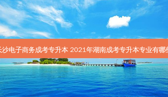 长沙电子商务成考专升本 2021年湖南成考专升本专业有哪些-第1张图片-天智网 长沙电子商务成考专升本 2021年湖南成考专升本专业有哪些-第1张图片-天智网