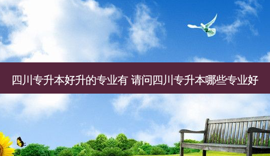 四川专升本好升的专业有 请问四川专升本哪些专业好-第1张图片-天智网 四川专升本好升的专业有 请问四川专升本哪些专业好-第1张图片-天智网