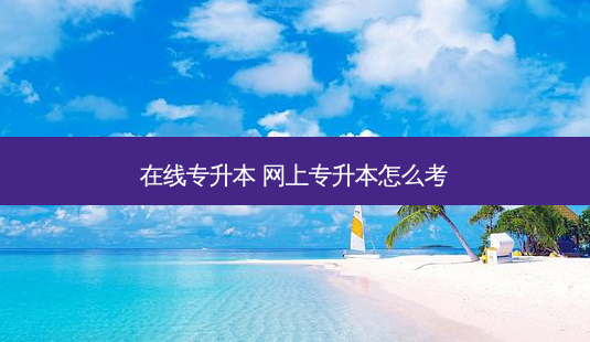 在线专升本 网上专升本怎么考-第1张图片-天智网 在线专升本 网上专升本怎么考-第1张图片-天智网