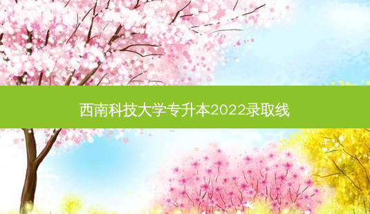 西南科技大学专升本2022录取线-第1张图片-天智网 西南科技大学专升本2022录取线-第1张图片-天智网