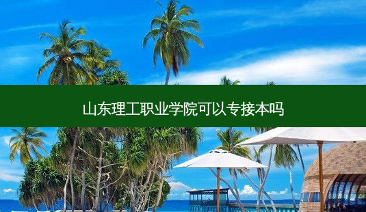 山东理工职业学院可以专接本吗-第1张图片-天智网 山东理工职业学院可以专接本吗-第1张图片-天智网