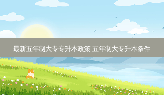 *** 新五年制大专专升本政策 五年制大专升本条件-第1张图片-天智网 *** 新五年制大专专升本政策 五年制大专升本条件-第1张图片-天智网