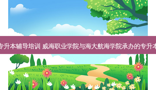 威海全日制专升本辅导培训 威海职业学院与海大航海学院承办的专升本培训班咋样-第1张图片-天智网 威海全日制专升本辅导培训 威海职业学院与海大航海学院承办的专升本培训班咋样-第1张图片-天智网