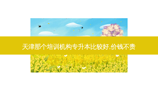 天津那个培训机构专升本比较好,价钱不贵-第1张图片-天智网 天津那个培训机构专升本比较好,价钱不贵-第1张图片-天智网
