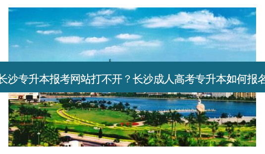 长沙专升本报考网站打不开?长沙成人高考专升本如何报名-第1张图片-天智网 长沙专升本报考网站打不开?长沙成人高考专升本如何报名-第1张图片-天智网