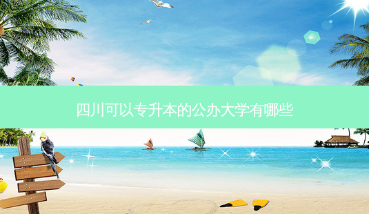 四川可以专升本的公办大学有哪些-第1张图片-天智网 四川可以专升本的公办大学有哪些-第1张图片-天智网