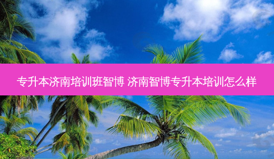 专升本济南培训班智博 济南智博专升本培训怎么样-第1张图片-天智网 专升本济南培训班智博 济南智博专升本培训怎么样-第1张图片-天智网