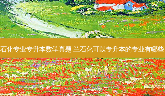石化专业专升本数学真题 兰石化可以专升本的专业有哪些-第1张图片-天智网 石化专业专升本数学真题 兰石化可以专升本的专业有哪些-第1张图片-天智网