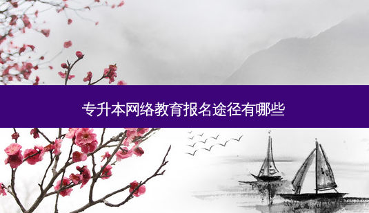 专升本 *** 教育报名途径有哪些-第1张图片-天智网 专升本 *** 教育报名途径有哪些-第1张图片-天智网