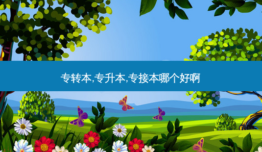 专转本,专升本,专接本哪个好啊-第1张图片-天智网 专转本,专升本,专接本哪个好啊-第1张图片-天智网